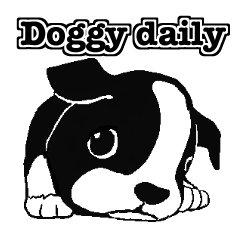 [LINEスタンプ] Doggy daily