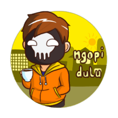 [LINEスタンプ] skull mask boy