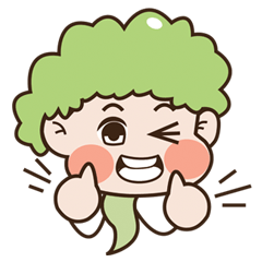 [LINEスタンプ] Broccoli kids