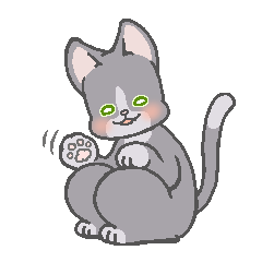 [LINEスタンプ] おいらハチワレ猫！ 