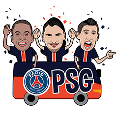 [LINEスタンプ] Paris Saint-Germain Official Stickers