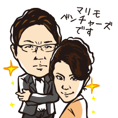 [LINEスタンプ] 非公式マリモベンチャーズ 2トップスタンプ