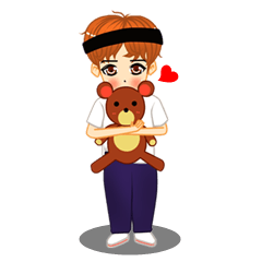 [LINEスタンプ] JH.Bear