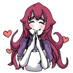 [LINEスタンプ] Lamia's daily life Part 2