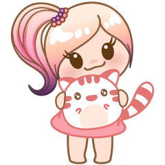 [LINEスタンプ] CherryPie＆Cookie (Eng)