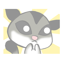 [LINEスタンプ] Sugar glider LUMI