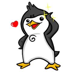 [LINEスタンプ] Pipo the Playboy Penguinの画像（メイン）