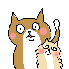 [LINEスタンプ] cc cat and her friends