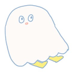 [LINEスタンプ] オバケくん