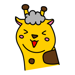 [LINEスタンプ] Mud horse deer