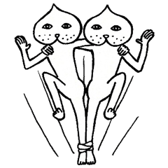 [LINEスタンプ] 桃男