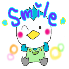 [LINEスタンプ] Smile-penguin