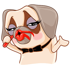[LINEスタンプ] Woody The Dog V.1