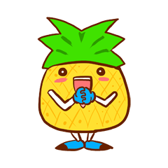 [LINEスタンプ] Pineapple King