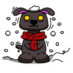 [LINEスタンプ] Pup the cute puppy！