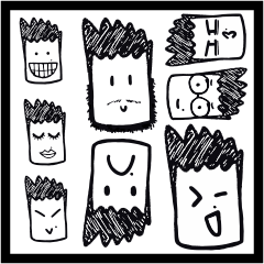 [LINEスタンプ] Komomo