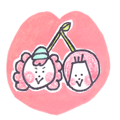 [LINEスタンプ] さくらんぼズ