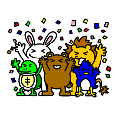 [LINEスタンプ] ずんぐりオールスターズ