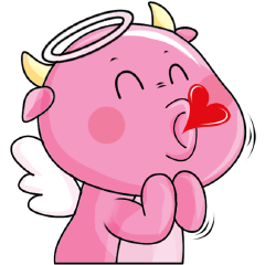 [LINEスタンプ] An Angel Calf IIの画像（メイン）