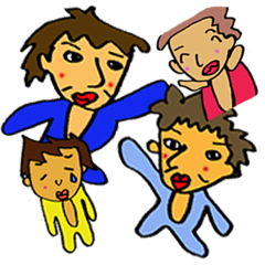 [LINEスタンプ] タイツ イン ワンダーランド