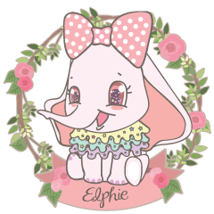 [LINEスタンプ] Elphie