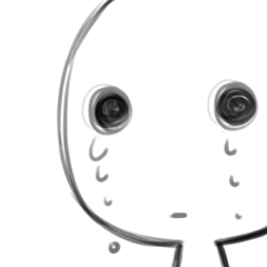 [LINEスタンプ] despair blank