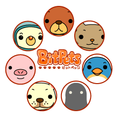 [LINEスタンプ] ビットペッツ