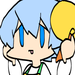 [LINEスタンプ] 青髪羊のもこ