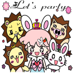 [LINEスタンプ] Mina Princess new fantasy world