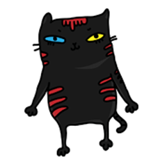 [LINEスタンプ] Molly cat