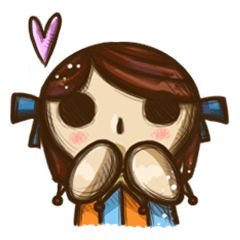 [LINEスタンプ] Emily the puppet and friends