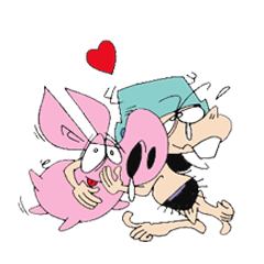 [LINEスタンプ] PinkPig and his Pal