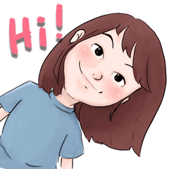 [LINEスタンプ] Emma : Daily Expressions