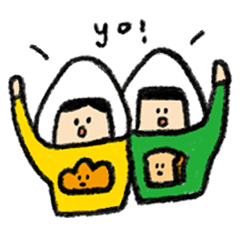[LINEスタンプ] chouti is getting into your life