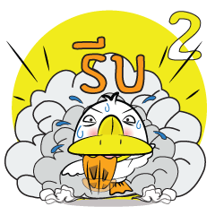[LINEスタンプ] What The Duck 2