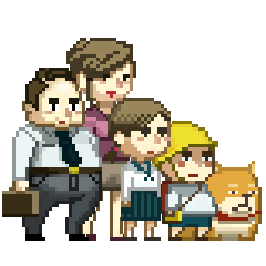 [LINEスタンプ] The Yonekura Family