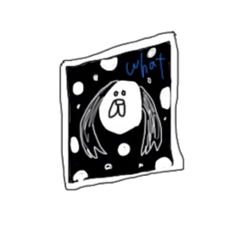 [LINEスタンプ] ロン毛犬